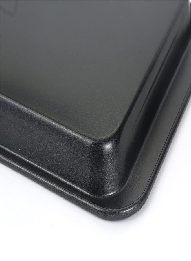 Walooza Baking Sheets Toaster Oven Pans, Cookie Sheets for Baking Tray Non Stick, Broiler Quarter Half Sheet Pan, Jelly Roll Pan Cake Pan Set for Cooking, Walooza Rimmed Cookie Sheets for Baking Nonstick - Image 5